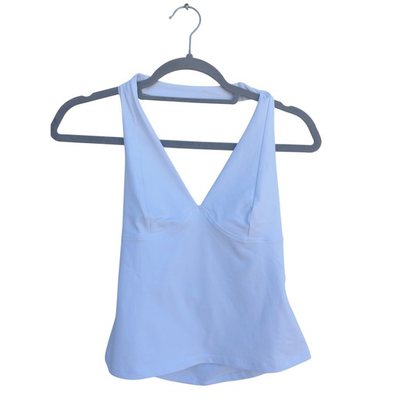 NWT Free People Intimately Still Here Halter Cami, White, Sz M - Picture 3 of 5